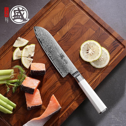 5.6-Inch Japanese Paring Knife, 67-Layer VG-Pro Damascus | Fruit Peeling and Trimming, Petty Knife Control, Deep-Cryo Treatment, G10 Handle, Sandalwood Box