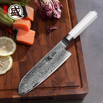 5.6-Inch Japanese Paring Knife, 67-Layer VG-Pro Damascus | Fruit Peeling and Trimming, Petty Knife Control, Deep-Cryo Treatment, G10 Handle, Sandalwood Box