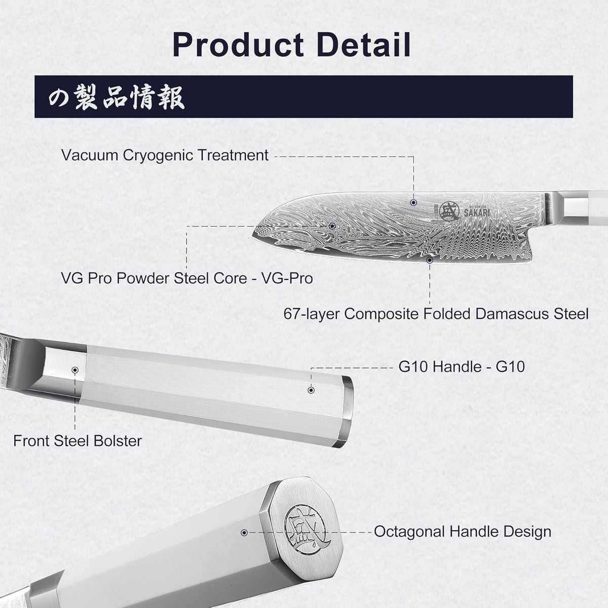 5.6-Inch Japanese Paring Knife, 67-Layer VG-Pro Damascus | Fruit Peeling and Trimming, Petty Knife Control, Deep-Cryo Treatment, G10 Handle, Sandalwood Box