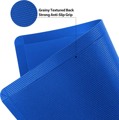 WK Flexible Plastic Cutting Boards Mats for Kitchen, Flexible Non Slip Cutting Mat, Thin Cutting Sheets, BPA Free, Dishwasher Safe, Multi Sizes