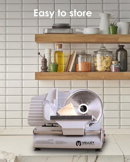 Meat Slicer Machine for Home Use, Electric Deli Slicer