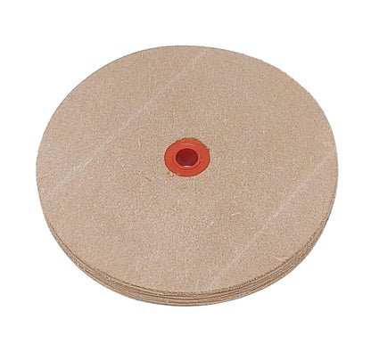 Leather Honing Wheel Fits 6 in. Bench Grinders and Polishers