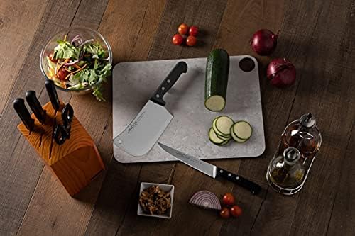 Salmon Knife/Fish Knife 11 Inch Nitrum Stainless Steel and 290 mm blade. Ergonomic Polyoxymethylene POM Handle. Series Universal. Long, sturdy blade and serrated edge. Easily cuts. Color Black