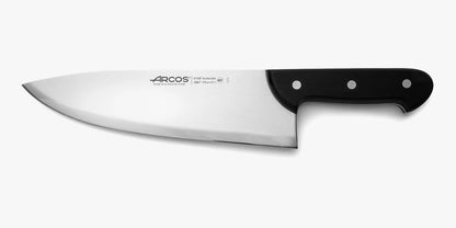 Salmon Knife/Fish Knife 11 Inch Nitrum Stainless Steel and 290 mm blade. Ergonomic Polyoxymethylene POM Handle. Series Universal. Long, sturdy blade and serrated edge. Easily cuts. Color Black