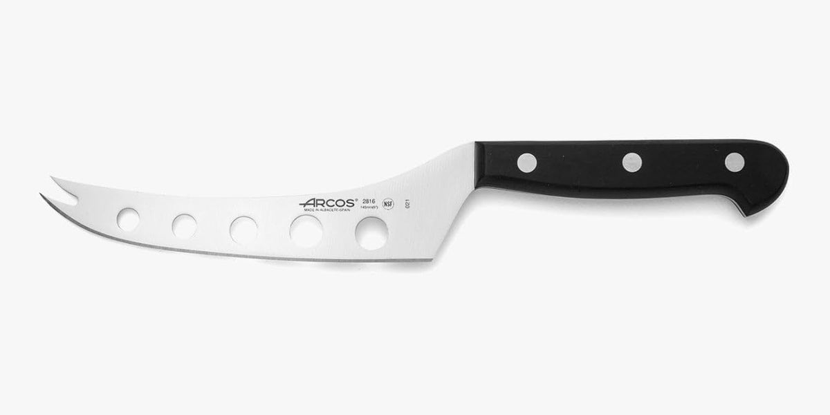 Salmon Knife/Fish Knife 11 Inch Nitrum Stainless Steel and 290 mm blade. Ergonomic Polyoxymethylene POM Handle. Series Universal. Long, sturdy blade and serrated edge. Easily cuts. Color Black