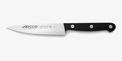 Salmon Knife/Fish Knife 11 Inch Nitrum Stainless Steel and 290 mm blade. Ergonomic Polyoxymethylene POM Handle. Series Universal. Long, sturdy blade and serrated edge. Easily cuts. Color Black