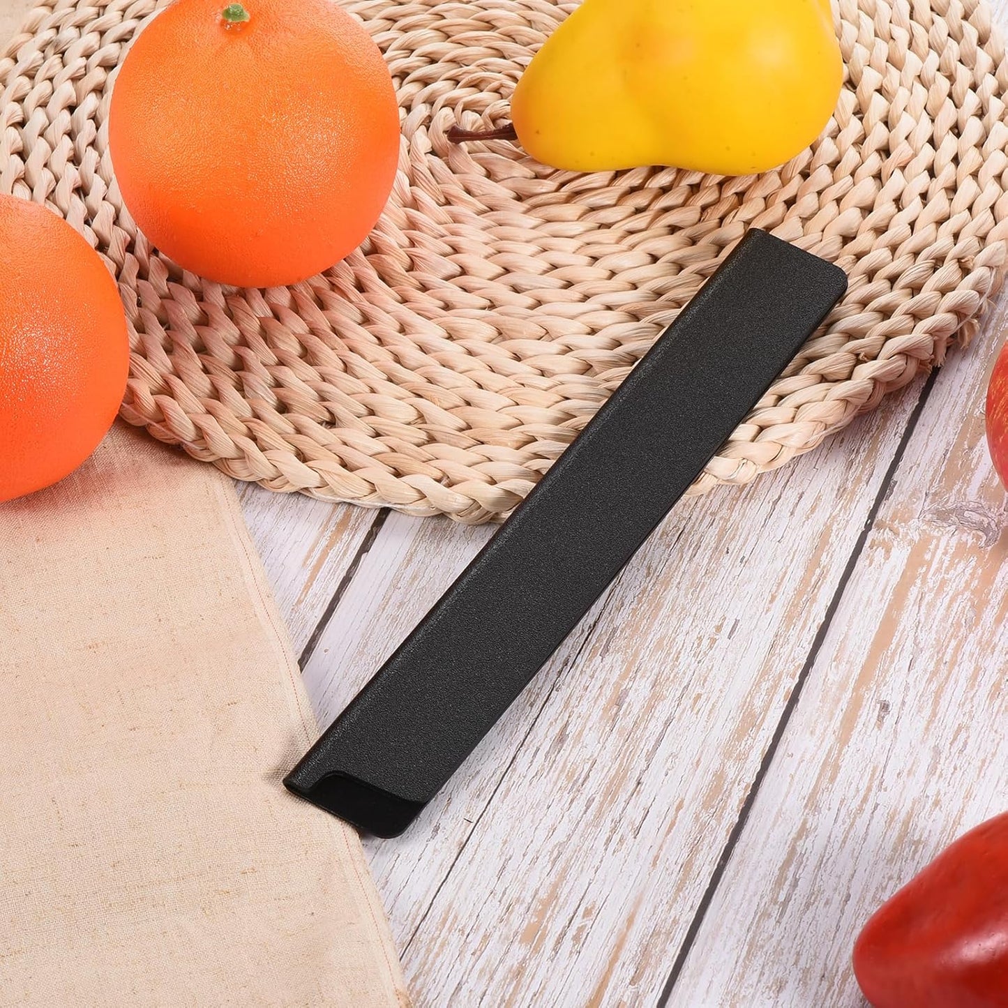 ABS Knife Cover Sleeves for 7" Chopping Knife Cleaver, Knives Edge Guard Blade Protector Universal Sheath for Home Kitchen, Black