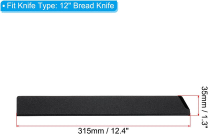 ABS Knife Cover Sleeves for 7" Chopping Knife Cleaver, Knives Edge Guard Blade Protector Universal Sheath for Home Kitchen, Black