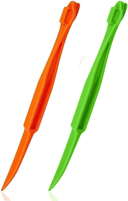 Orange Peeler Tools Citrus Peel Cutter Easy Fruit Vegetable Slicer Lemon Opener Remover Fruit Tool Kitchen Utensils Gadgets (2PCS Orange)