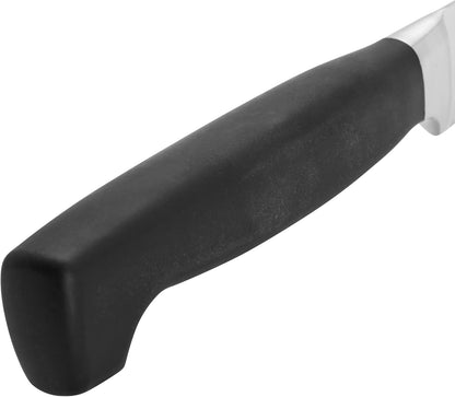 Twin Signature 7-inch Razor-Sharp German Hollow Edge Santoku Knife, Made in Company-Owned German Factory with Special Formula Steel perfected for almost 300 Years, Dishwasher Safe