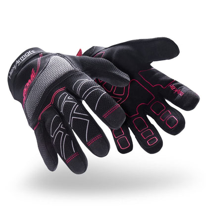 Chrome SLT 4061 Leather Work Gloves | ANSI A5 Cut Resistant | 360° Aramid Liner | Durable Goatskin Leather Palm | SlipFit Cuff Mechanics Style Safety Glove | X-Large