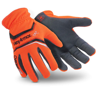 Chrome SLT 4061 Leather Work Gloves | ANSI A5 Cut Resistant | 360° Aramid Liner | Durable Goatskin Leather Palm | SlipFit Cuff Mechanics Style Safety Glove | X-Large