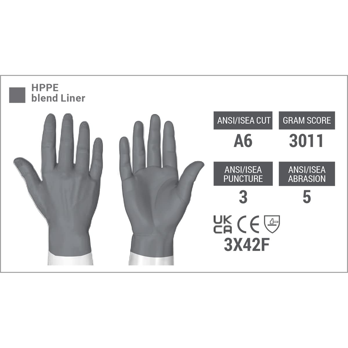 Chrome SLT 4061 Leather Work Gloves | ANSI A5 Cut Resistant | 360° Aramid Liner | Durable Goatskin Leather Palm | SlipFit Cuff Mechanics Style Safety Glove | X-Large