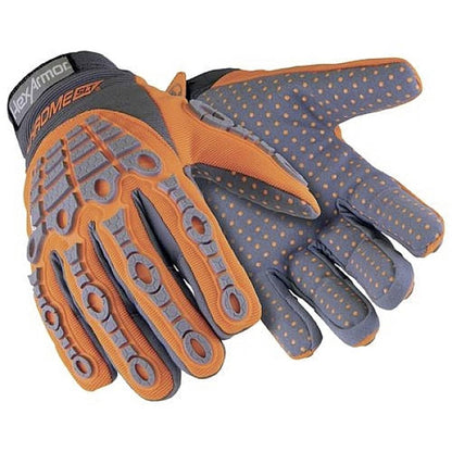 Chrome SLT 4061 Leather Work Gloves | ANSI A5 Cut Resistant | 360° Aramid Liner | Durable Goatskin Leather Palm | SlipFit Cuff Mechanics Style Safety Glove | X-Large