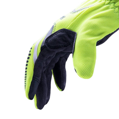 Chrome SLT 4061 Leather Work Gloves | ANSI A5 Cut Resistant | 360° Aramid Liner | Durable Goatskin Leather Palm | SlipFit Cuff Mechanics Style Safety Glove | X-Large