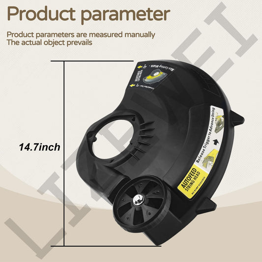 351122001 String Trimmer Guard Assembly with Trimmer Line Knife Cutter for Ryobi Guard P2008 P2008VNM P2080 Trimmer/Edger