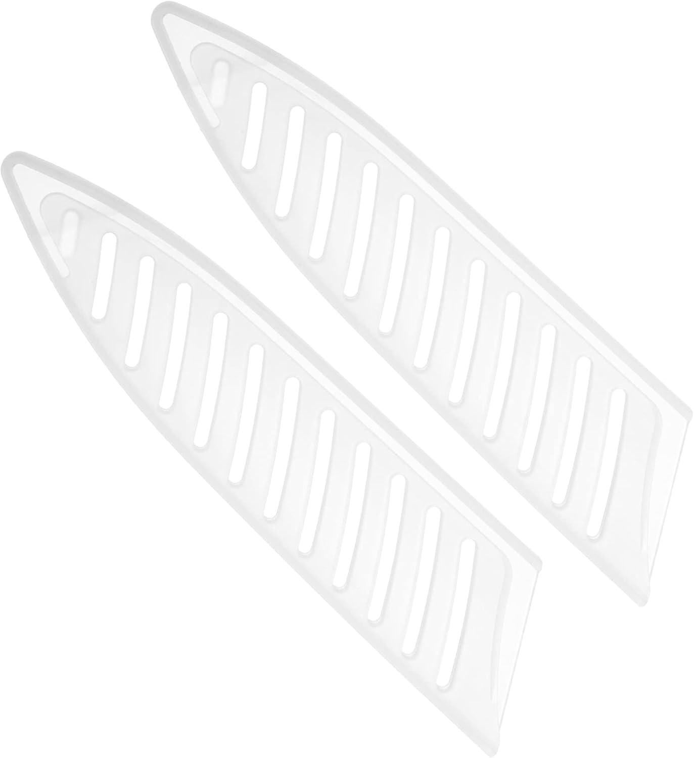 PP Safety Knife Cover Sleeves for 4" Ceramic Knife, 5 Pack Knives Edge Guard Blade Protector Universal Knife Sheath for Kitchen, White