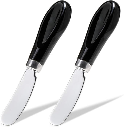 Stainless Steel Butter Spreader Knife with Handle for Kitchen White