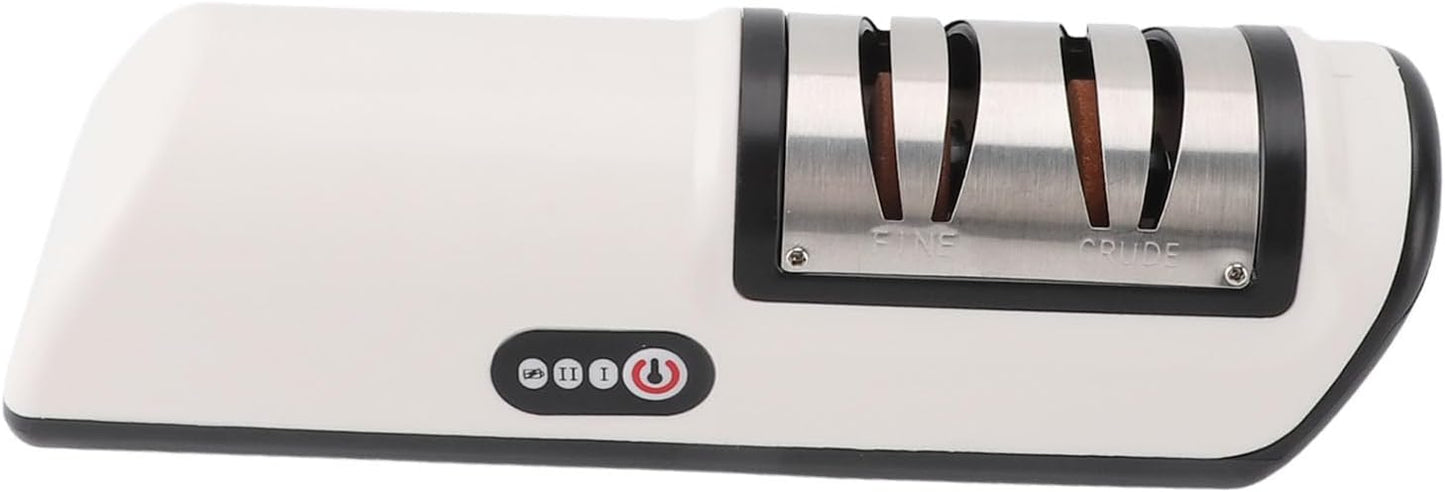 Electric Knife Sharpener Fully Automatic Utensil Kitchen Knife Sharpener Sharpening Stone Blade Sharpener Knife Sharpening Tool Grinding Sharpener Stone Strops, ZIZEVcmtbfyrg6p
