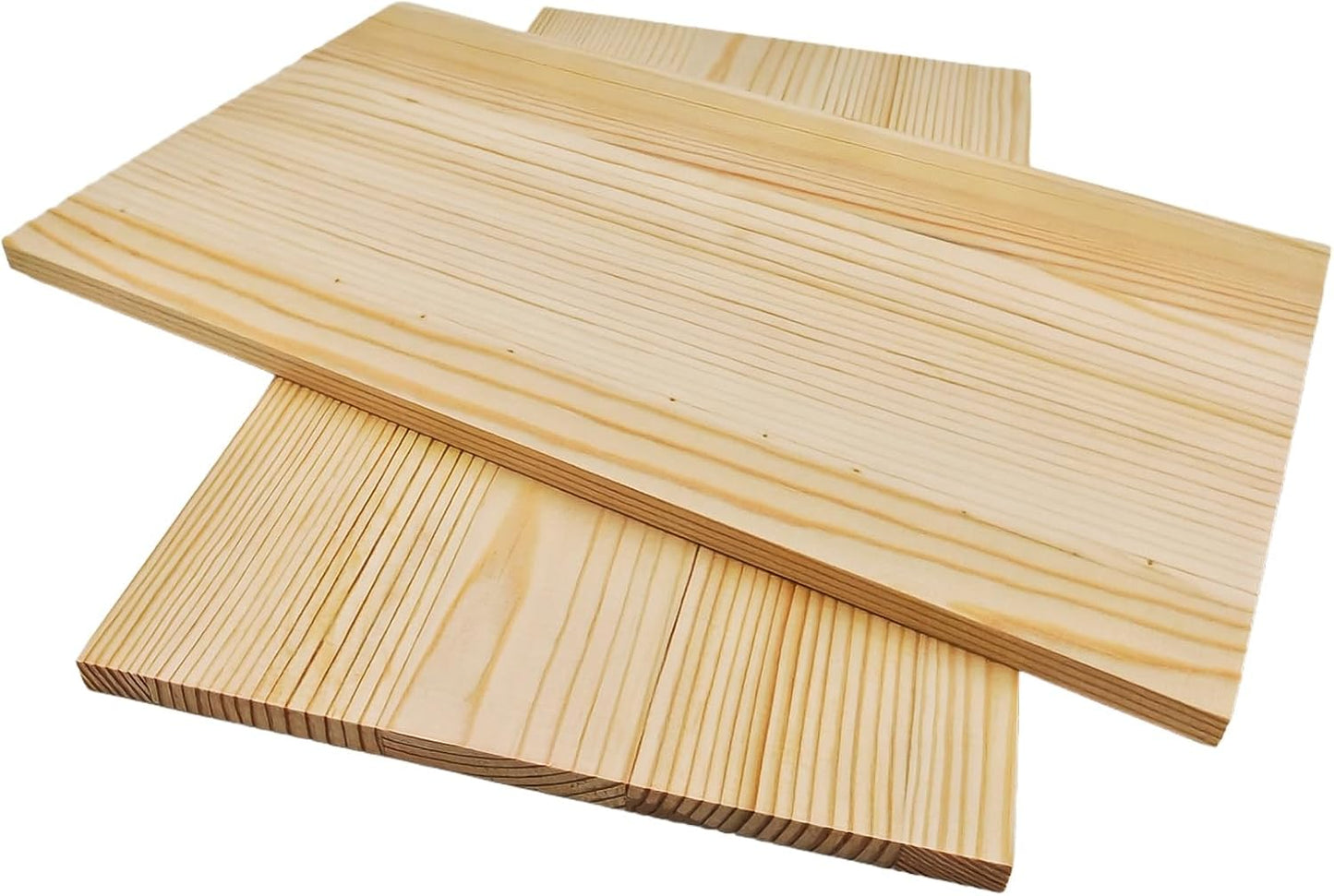 4PCS Rectangle Wood Boards Unfinished Wood Blocks for Crafting, 8x6x1in Blank Whittling Wooden Blocks for Wood Carving,Painting & Burning
