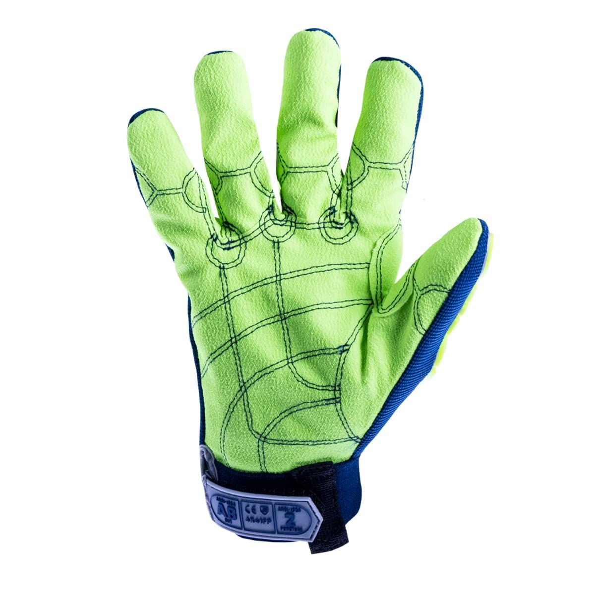 HexArmor Cut-Resistant Impact Protection PU Palm Work Gloves | Rig Lizard® Series 2095 | Large