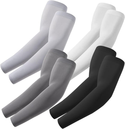 ROXUN Arm Sleeves, Cooling UV Sun Protection Sports Compression for Men/Women - Colors A