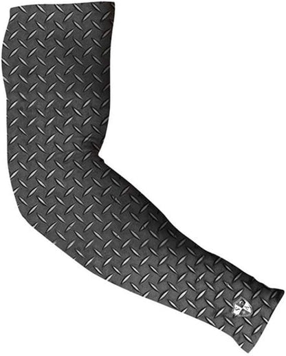 S A Compression Arm Sleeve UV 30+ Sun Protection, Moisture Wicking, 4-Way Stretch