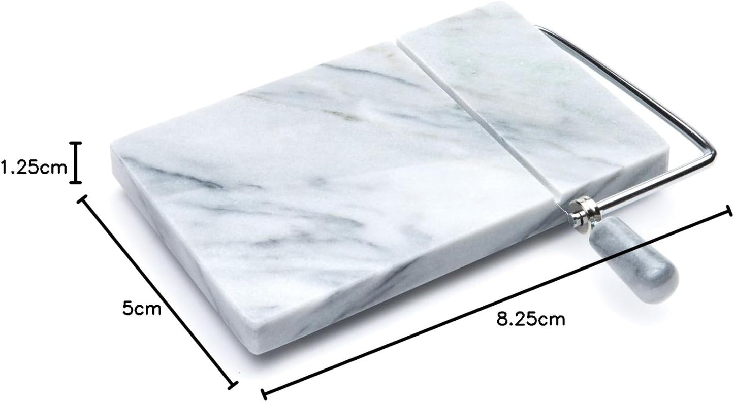 Fox Run Brands 3841COM Fox Run 3841 Marble Cheese Slicer, White