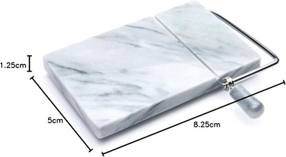 Fox Run Brands 3841COM Fox Run 3841 Marble Cheese Slicer, White