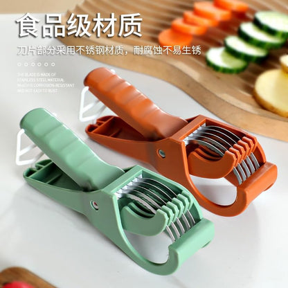 Multi-functional Kitchen Slicer, Fruit and Vegetable Chopper, Egg and Ham Cutter