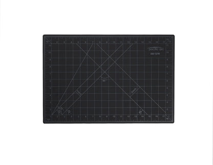 Pacific Arc Double Sided Self Healing Cutting Mat - Thick and Durable Vinyl Rotary Cutting Mat for Sewing & Scrapbook Paper Cutting Mat (09"x 12")