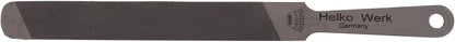 1844 Helko Werk Germany Dual Sided Axe Sharpening File - Axe Sharpener Metal File single-cut and cross-cut hand file (Compact File #22101)