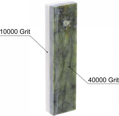 uxcell Sharpening Stones 10000/20000 Grit 2 Side Combination Whetstone Knife Sharpener Stone 100x25x12.5mm