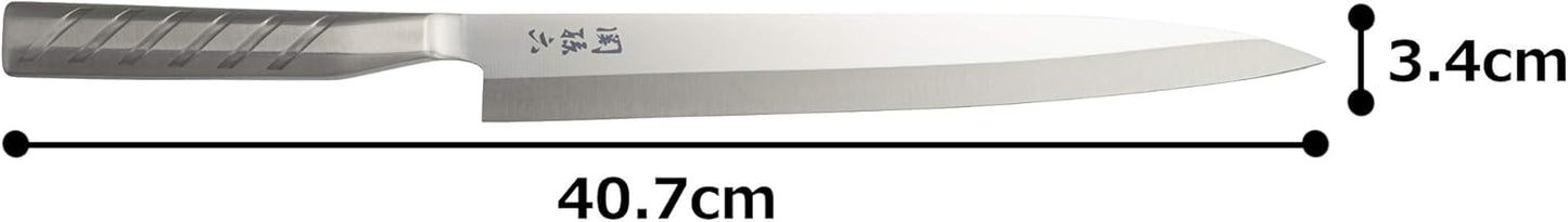 Kai Corporation 093AK5179 Kai Sashimi Yanagi Knife, Stainless Steel, 10.6 inches (270 mm), Made in Japan