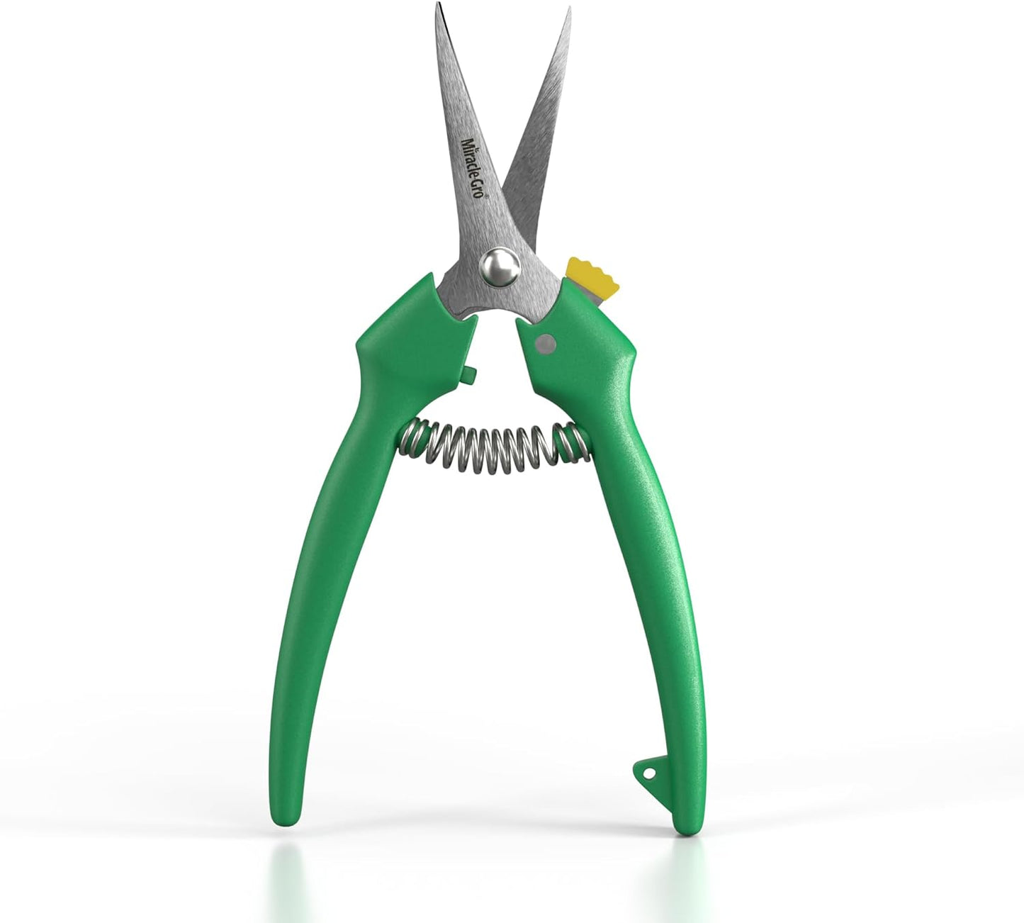 Miracle-Gro 8 in. All-Purpose Steel Garden Utility Shears with Serrated Blades – Comfort Grip Yard and Garden Scissors for Pruning Plants, Flowers, and Herbs