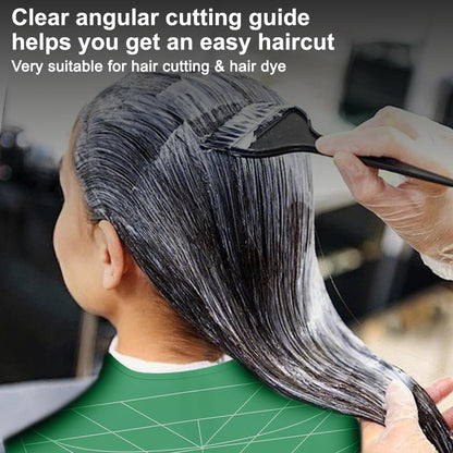 Silicone Hair Cutting Guide Collar - Waterproof Cutting Mat for Hair Stylist - Hair Cutting Cape