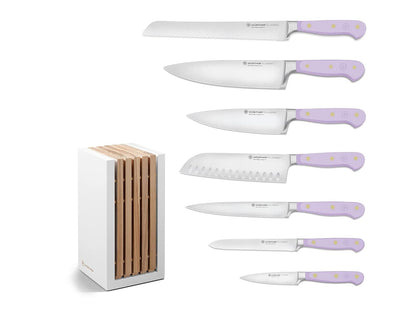 WÜSTHOF Classic Wild Blueberry 8-Pc Knife Block Set