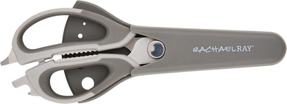 Rachael Ray Cutlery Japanese Stainless Steel Knives Set with Sheaths, 8-Inch Chef Knife, 5-Inch Santoku Knife, and 3.5-Inch Paring Knife, Teal
