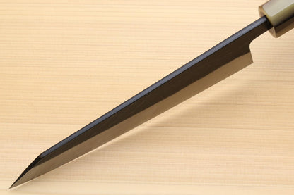 Yoshihiro Kurouchi Stainless Clad High Performance SLD Japanese Petty-Kiritsuke Knife (6" (150mm) & Saya Cover)