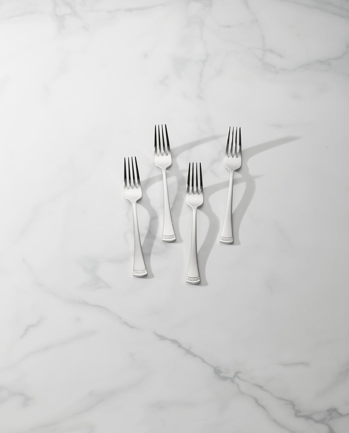 Lenox Silverware Set, Portola 12-Piece Steak Knife Flatware Set, Service For 12, Made Of 18/10 Stainless Steel, Dishwasher Safe, Home And Kitchen Utensils, Knives, Cutlery (Silver, 12 Piece)