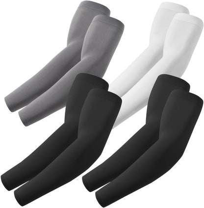 ROXUN Arm Sleeves, Cooling UV Sun Protection Sports Compression for Men/Women - Colors A