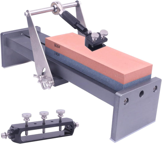 Sharp knife sharpener - Adjustable sharpener tool - Woodworking carving chisel grinding fixture -Ideal choice for Kitchen Knives & Folding knife & chisels