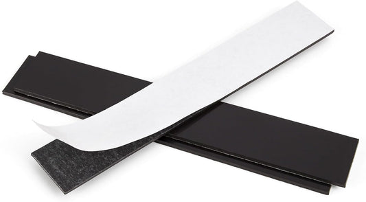 Rammos Magnetic Strips with Adhesive Backing 3 Pack(Each 12 inches x 1 inch) Extra Strong and Heavy Duty Adhesive Magnetic Strips for Tools, Knifes, and Crafts