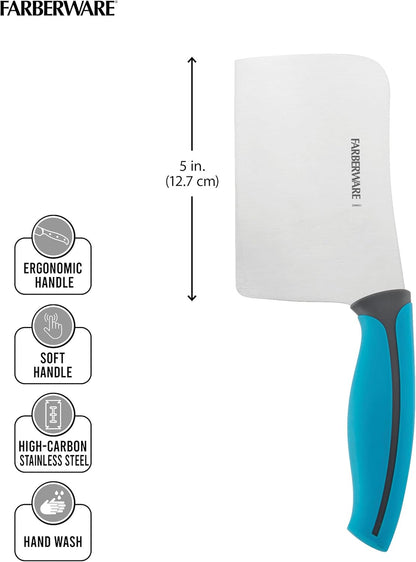 Farberware Precise Slice Utility Knife Set, 3 Piece, Multicolor