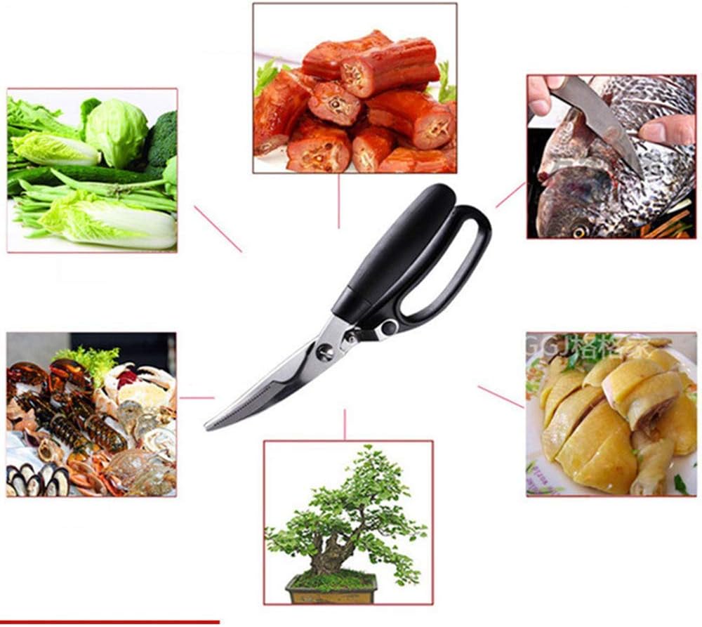 Poultry Shears, Heavy Duty Kitchen Scissors, Multifunction Shears Apart Stainless for Cutting Chicken
