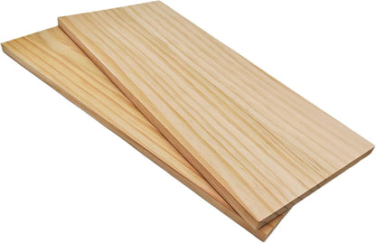 4PCS Rectangle Wood Boards Unfinished Wood Blocks for Crafting, 8x6x1in Blank Whittling Wooden Blocks for Wood Carving,Painting & Burning