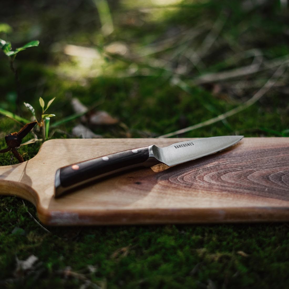 Barebones No. 7 Nakiri Knife - 7-Inch German-Grade Blade - Chopping Perfect for Vegetables - Versatile Chef Knife - Everyday Kitchen Essentials