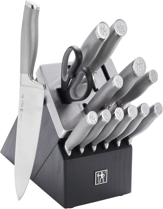 Henckels Modernist 14-pc Self-Sharpening Knife Block Set - Black