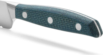 Arcos Forged Boning Knife in Nitrum Stainless Steel, Professional 6 Inch Butcher Knife for Removing Meat from Bones, Ergonomic Blue Handle, Brooklyn Series