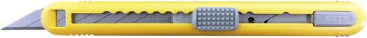 NT Cutter ABS Grip 30-Degree Multi-Blade Cartridge Knife (A-553P),Yellow